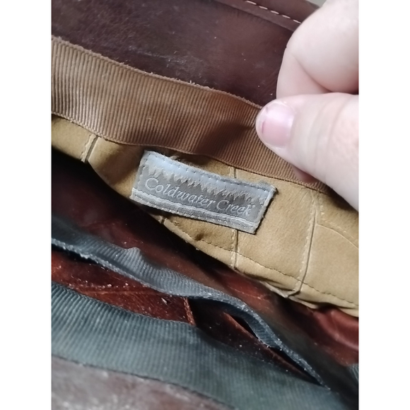 Vtg Coldwater Creek Purse Handbag Floral Tapestry Boho - Picture 10 of 16